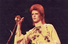 David Bowie 1973 “Ziggy Stardust” Tour Used Microphone