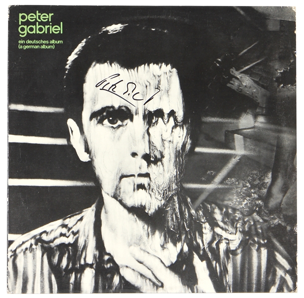Peter Gabriel Signed “Peter Gabriel” Self-Titled Album