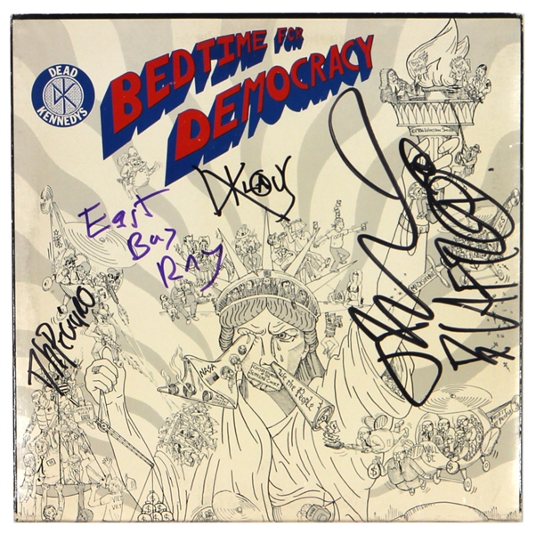 Dead Kennedys Signed “Bedtime For Democracy” Album