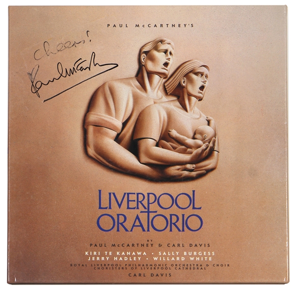 Paul McCartney Signed "Liverpool Oratorio" Album (Caiazzo)
