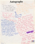 Kobe Bryant Signed & Inscribed 1992 Bala Cynwyd Middle School Yearbook (PSA)