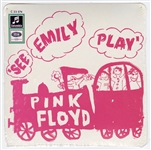 Pink Floyd Original Vintage Promotional "See Emily Play" Sealed 45 Record