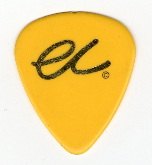 Eric Clapton 1995 "From the Cradle" Concert Tour Stage Used Guitar Pick