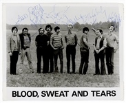 Blood, Sweat and Tears Band Signed Photograph