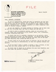 Michael Jacksons Sexual Abuse (Rape) Crisis Center Letter From1984