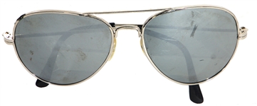 Michael Jackson Owned & Worn Iconic Aviator Sunglasses