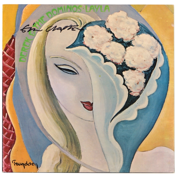 Eric Clapton Signed Derek & The Dominos "Layla" Album