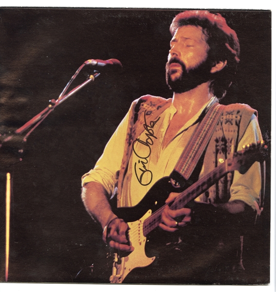 Eric Clapton Signed "Just One Night" Album
