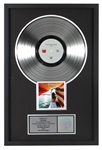 Train "Play That Song" Original RIAA Platinum Single Record Award Presented to The Pulse