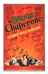 "Drowsey Chaperone" Opening Night Broadway Show Cast Signed Poster