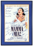 "Mamma Mia!" Broadway Cast Signed Poster
