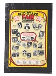 1991 California Mid-State Fair Concert Poster Diana Ross, Chicago +More