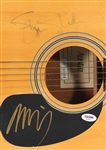 Crosby, Stills, Nash and Young Band Signed Guitar (JSA & PSA)