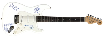 R.E.M. Band Signed Guitar