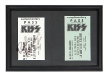 KISS Gene Simmons Personally Owned Incredibly Rare Hotel Diplomat 1973 Concert Tickets (Butterfields Receipt)