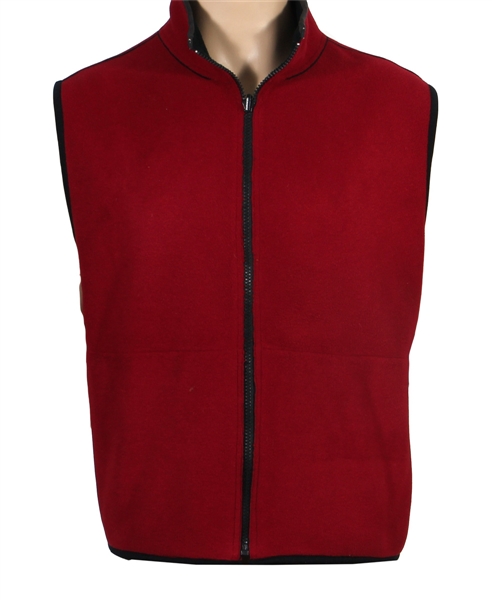 Mick Jagger Owned & Worn Tommy Hilfiger Fleece Vest