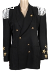 Janet Jackson Circa 1990s Owned & Stage Worn Glamorous "Military-Style" Black Jacket