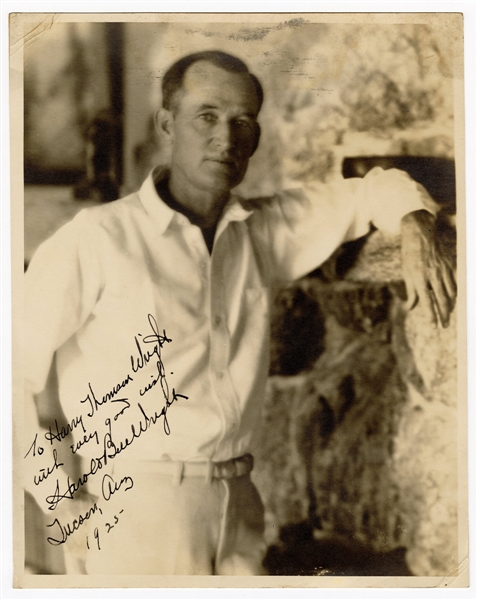 Harold Bell Wright Signed Photograph (Author)