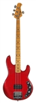 AC/DC Cliff William Owned & Stage Played Custom 1984 Candy Apple Red Music Man Stingray Bass (Cliff Williams LOA)