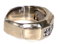 Tupac Shakur Owned & Worn Gold and Diamond Ring