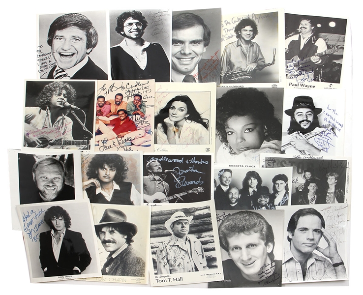 Twenty Signed Celebrity Photographs (Candlewood Playhouse)