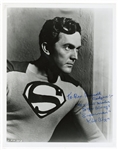 Kirk Alyn Signed SUPERMAN Photograph
