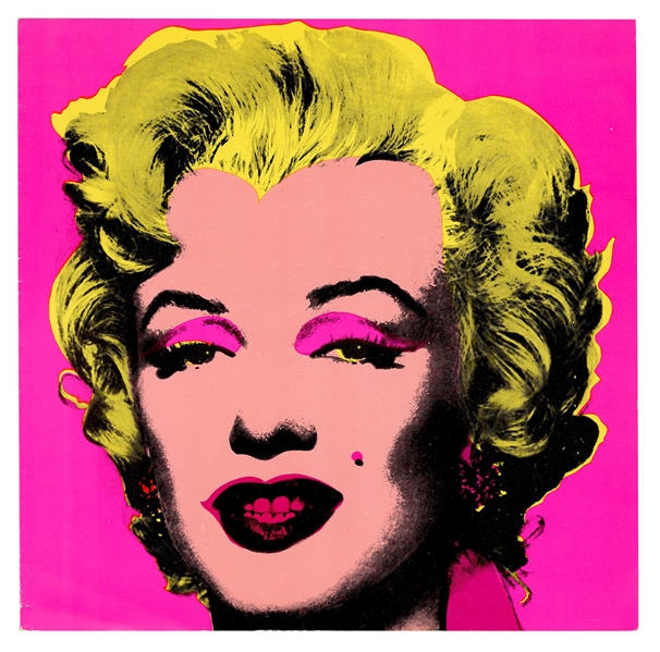 Andy Warhol “Marylin Monroe” 1981 Castelli Graphics Invitation