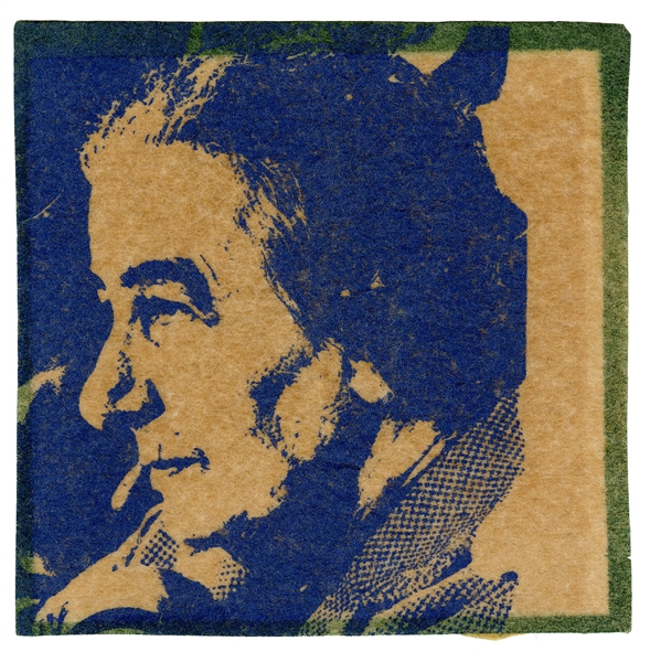 Andy Warhol 1973 Golda Meir Silkscreen On Felt