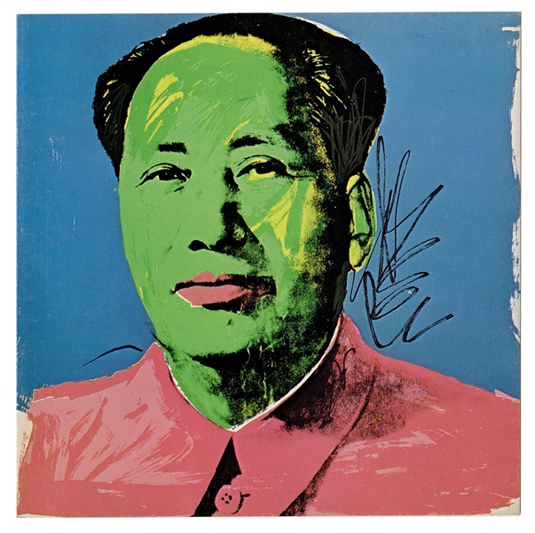 Andy Warhol 1972 “Mao” Leo Castelli Announcement Card