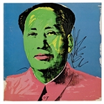 Andy Warhol 1972 “Mao” Leo Castelli Announcement Card