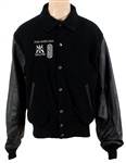 Savage Records Group/Tam Tam Silver Embroidered Black Varsity-Style Jacket Owned by Frank DiLeo
