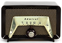 "Adventures of Superman" Extremely Rare 1950s TV Series Screen Used Vintage Admiral Radio Owned by Jack Larson (Jimmy Olsen)