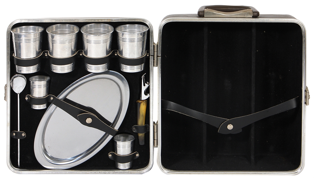 Elvis Presley Owned & Used Portable Bar Kit