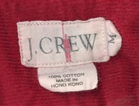 Michael Jackson Owned & Worn Iconic Red Button-Down T-Shirt Photo Matched (Frank Cascio)