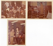 Collection of 7 Unpublished Original Jimi Hendrix Snapshots