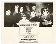 Andy Warhol 1966 Up-Tight First Warhol-Velvet Underground Collaboration, First Performance with Nico and First Screening of More Milk