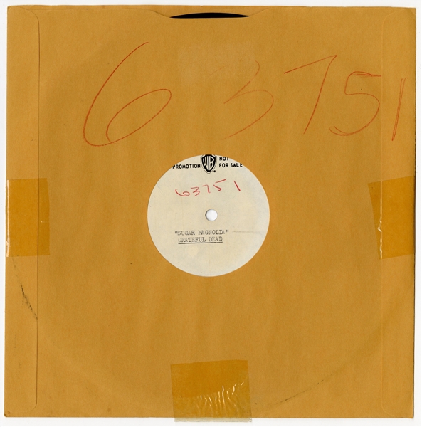The Grateful Dead Collection of Five Extremely Rare Acetates