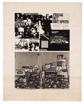 Frank Zappa & The Mothers of Invention Freak Out Hot Spot Map
