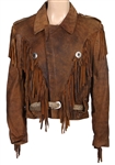 The Escape Club “Wild, Wild West” Leather Fringe Tour Jacket