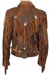 The Escape Club “Wild, Wild West” Leather Fringe Tour Jacket