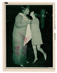 Ella Fitzgerald Signed Oversized Magazine Photograph (REAL)