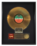 St. Elmo’s Fire “St. Elmo’s Fire” Original RIAA Gold Record Award (Judy Libow Collection)