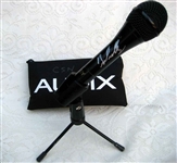 David Crosbys Owned & Stage Used Audix OM-6 Microphone Signed by CSN (JSA & REAL)