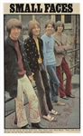 Small Faces Band Signed Magazine Photograph (Early Ronnie Wood Signature) REAL