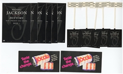 Lot of Michael Jackson Ephemera Including 11 HIStory Stickers