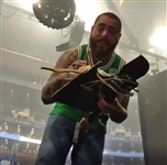 Post Malone Owned, Stage Used & Signed Smashed Guitar with Video Proof!
