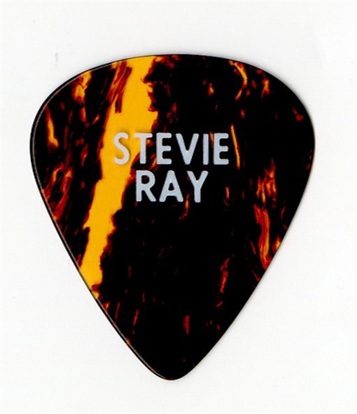 Stevie Ray Vaughan Owned & Stage Used Custom Guitar Pick