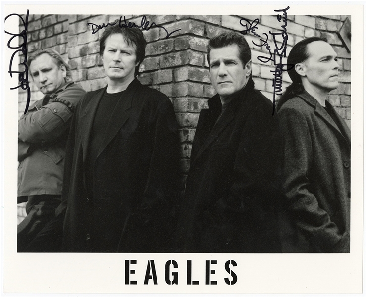 The Eagles Band Signed Photograph (REAL)