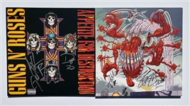 Guns N Roses Band Signed “Appetite for Destruction” Albums (REAL)