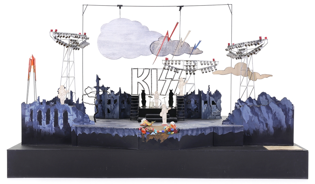  KISS 1976 U.S. Destroyer Tour Original Stage Model